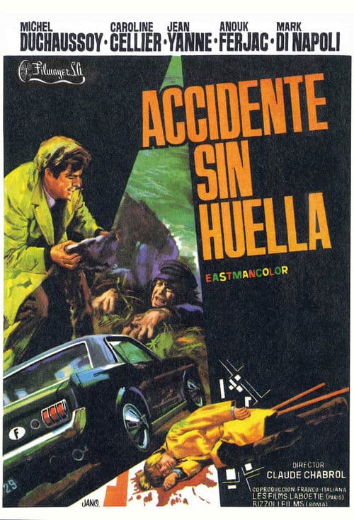 Afiche de Accidente sin huella