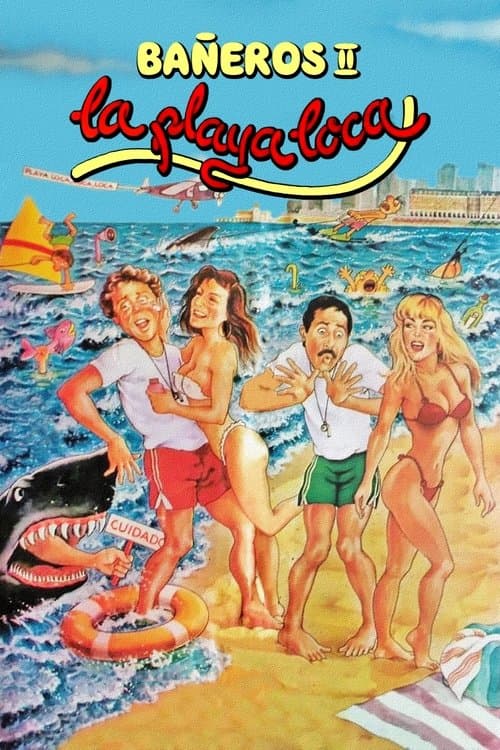 Afiche de Bañeros II: La playa loca