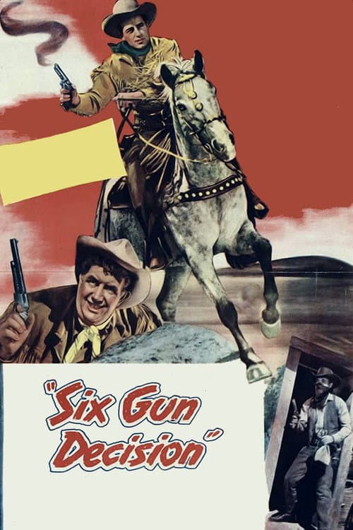 Afiche de Six Gun Decision