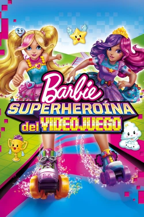 Afiche de Barbie: Superheroína del videojuego