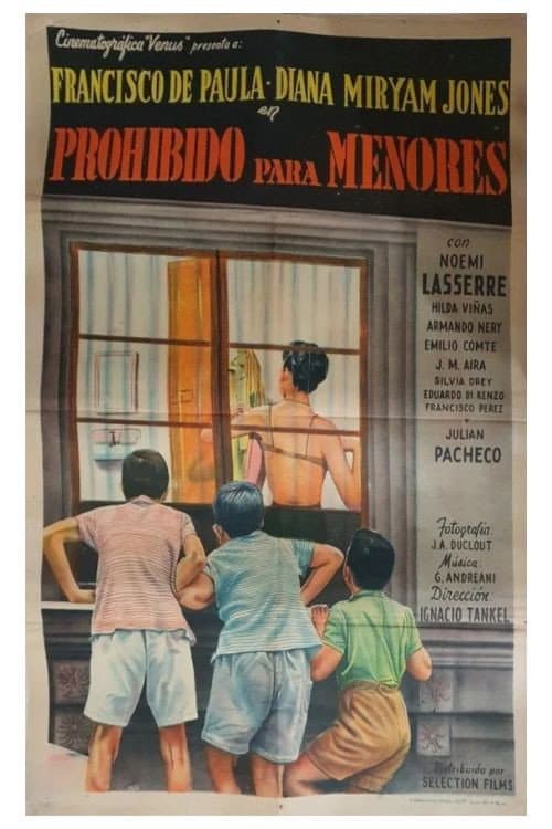 Afiche de Prohibido para menores