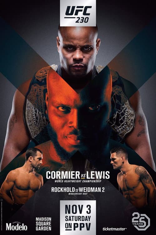 Afiche de UFC 230: Cormier vs. Lewis