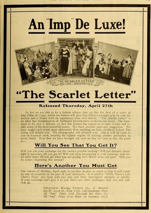Afiche de The Scarlet Letter