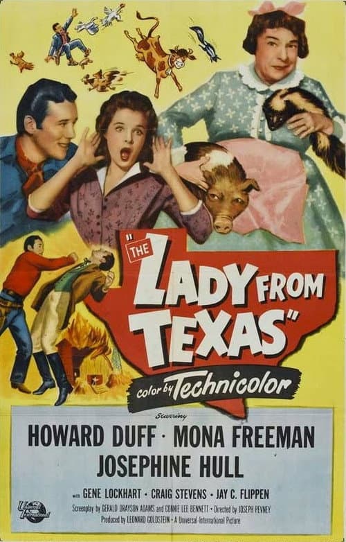 Afiche de The Lady from Texas