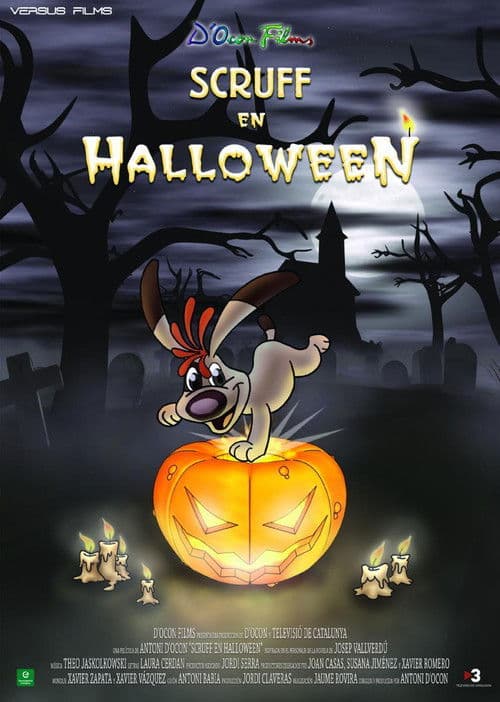 Afiche de Scruff en Halloween