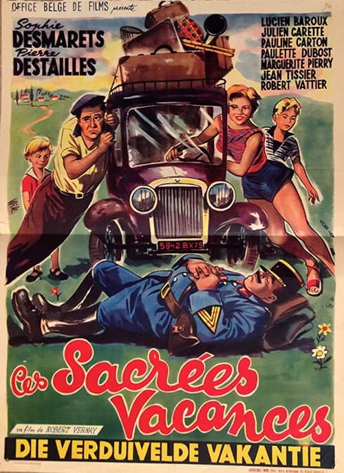 Afiche de Ces sacrées vacances