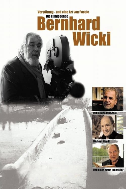 Afiche de Verstörung - und eine Art von Poesie. Die Filmlegende Bernhard Wicki