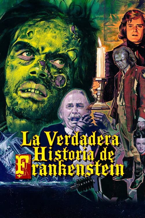 Afiche de La verdadera historia de Frankenstein