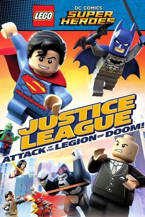 Afiche de LEGO DC Comics Super Heroes: Justice League - Attack of the Legion of Doom!