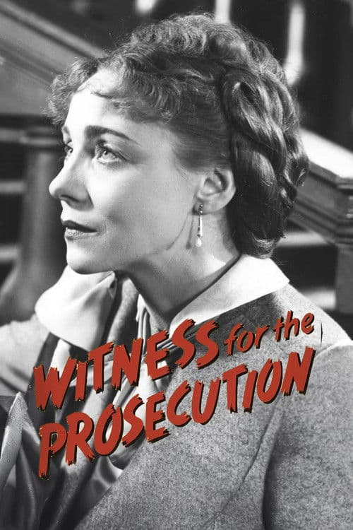 Afiche de Witness for the Prosecution