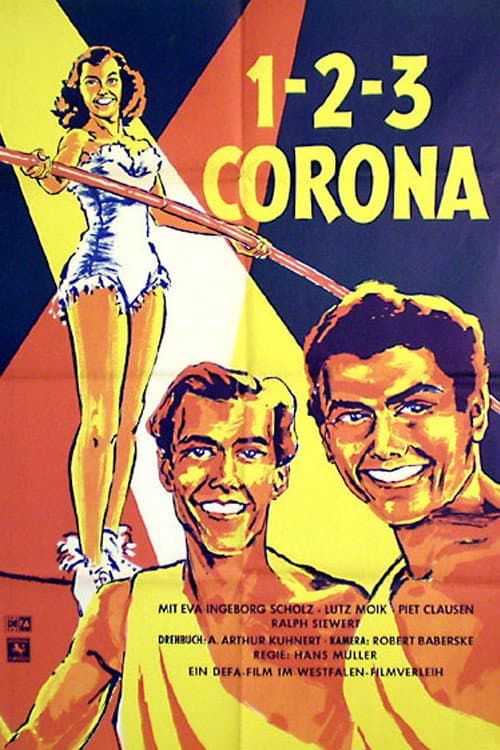 Afiche de 1-2-3 Corona