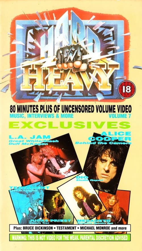 Afiche de Hard 'N Heavy Volume 7