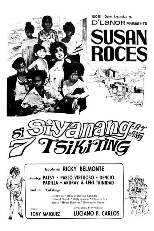 Afiche de Si Siyanang at ang 7 Tsikiting