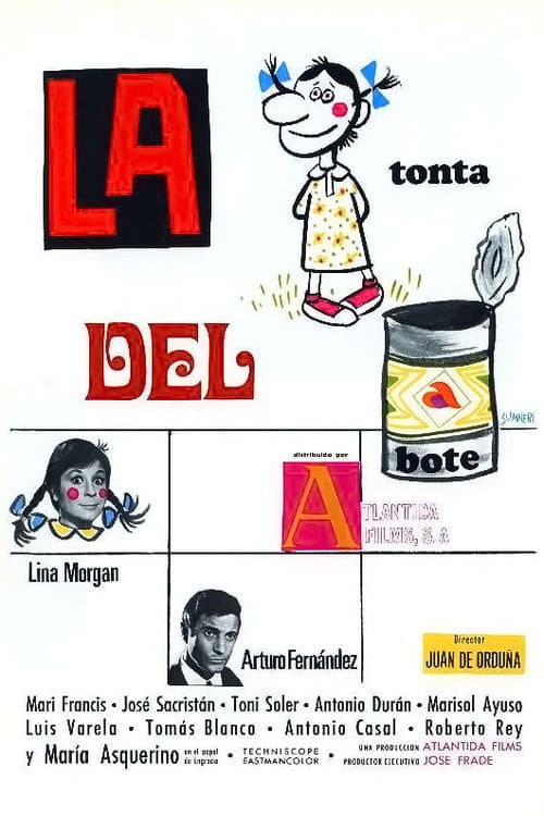 Afiche de La tonta del bote