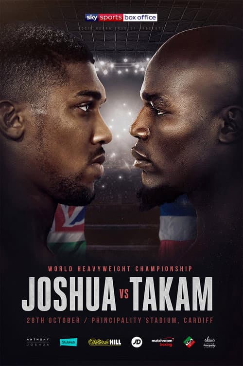 Afiche de Anthony Joshua vs. Carlos Takam