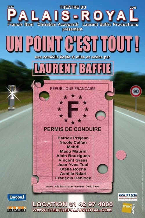 Afiche de Un point c'est tout !