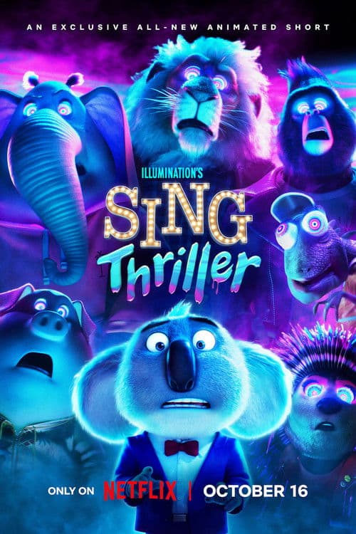 Afiche de Sing: Thriller