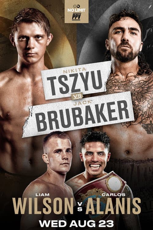 Afiche de Nikita Tszyu vs. Jack Brubaker