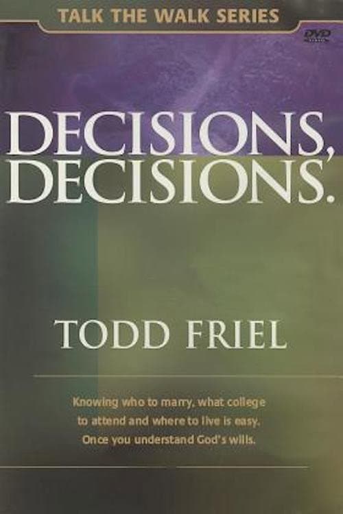 Afiche de Decisions, Decisions