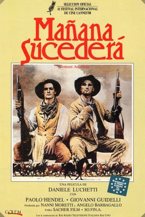 Afiche de Mañana sucedera