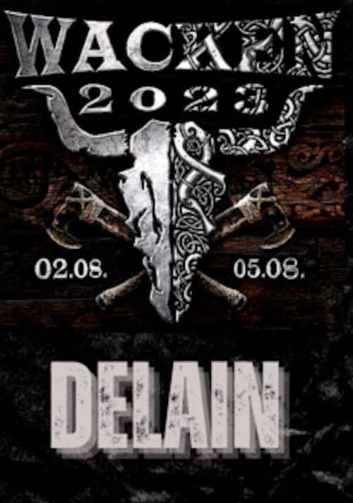 Afiche de Delain Live At Wacken 2023