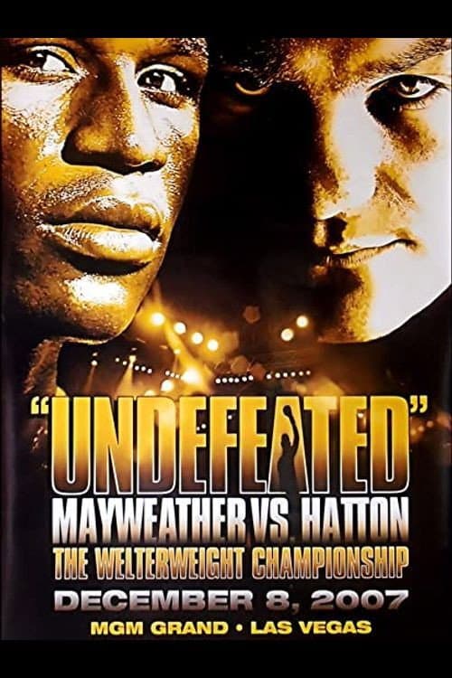 Afiche de Floyd Mayweather Jr. vs. Ricky Hatton
