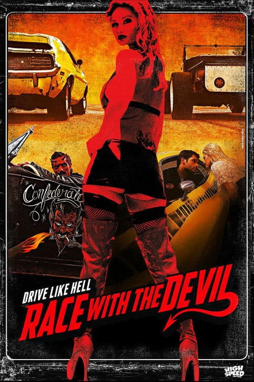Afiche de Race with the Devil
