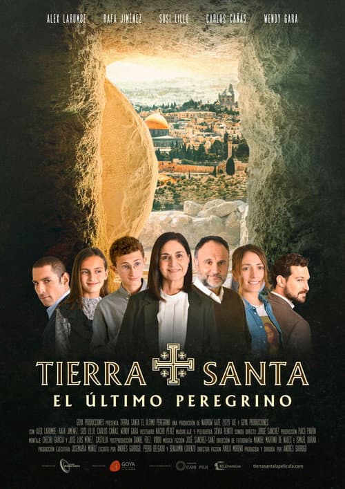 Afiche de Tierra Santa. El último peregrino