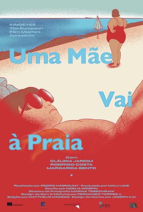Afiche de Uma Mãe Vai à Praia