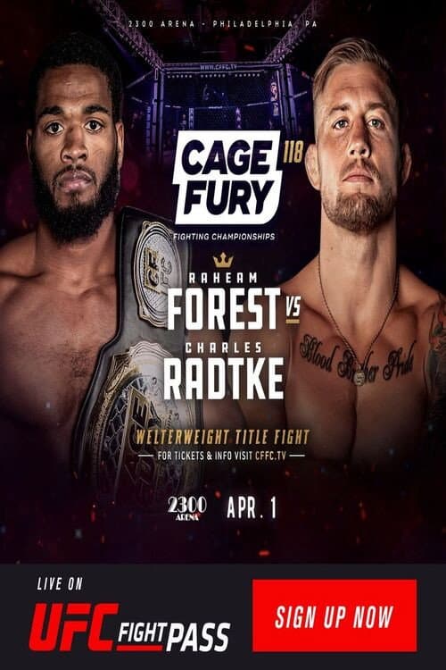 Afiche de CFFC 118