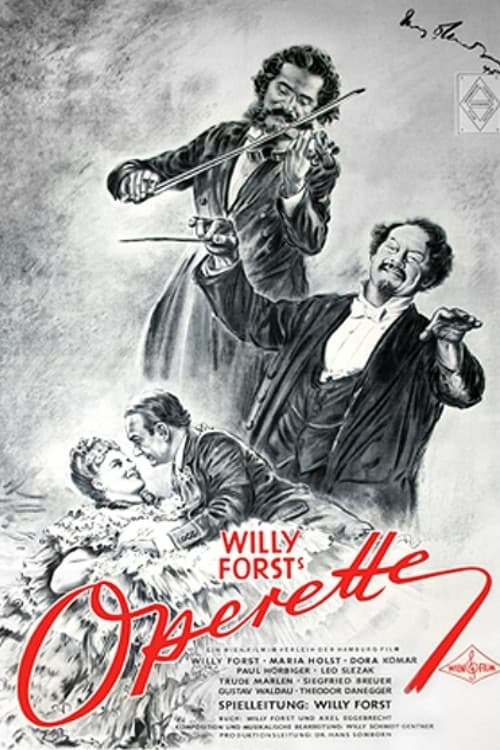 Afiche de Operette