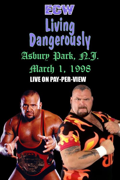 Afiche de ECW Living Dangerously 1998