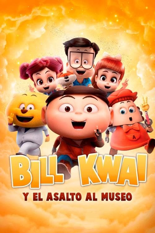 Afiche de Bill Kwai y el asalto al museo