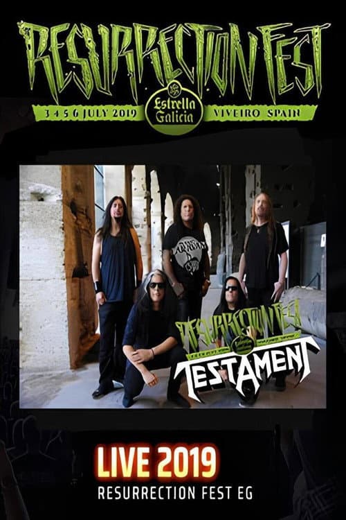 Afiche de Testament - Live at Resurrection Fest EG 2019