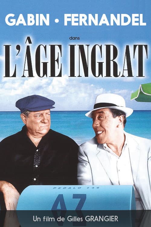 Afiche de L'Âge ingrat