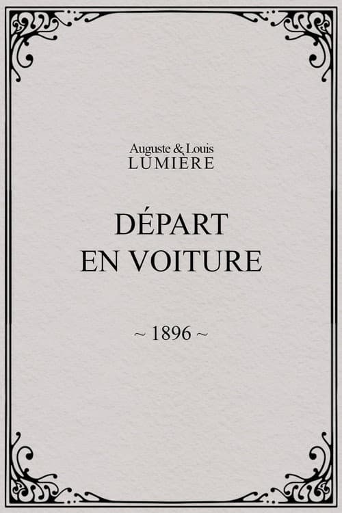 Afiche de Départ en voiture
