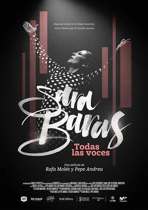 Afiche de Sara Baras. Todas las voces