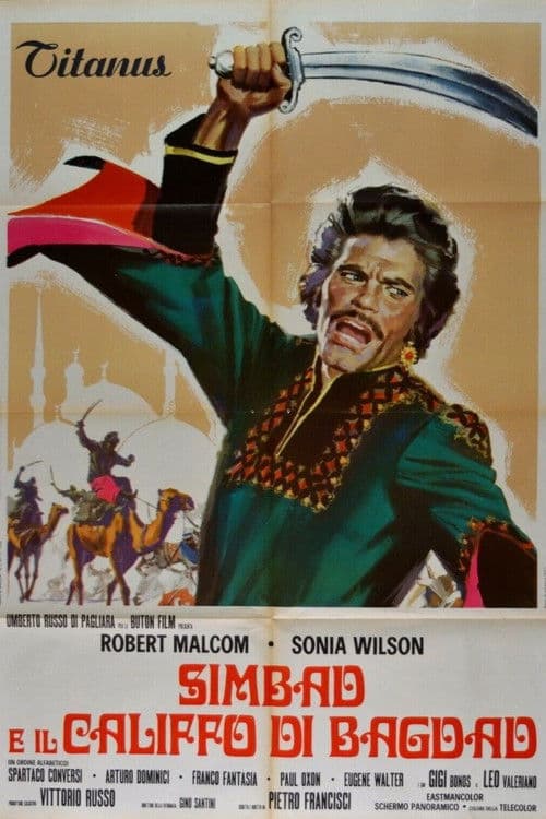 Afiche de Simbad y el Califa de Bagdad