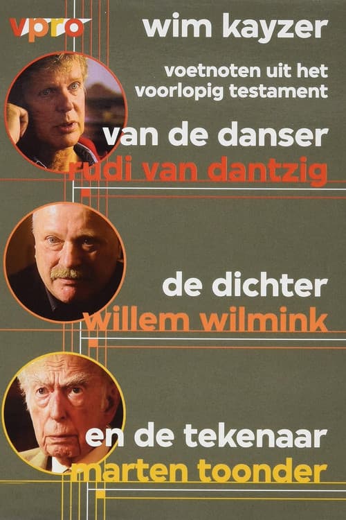 Afiche de Voetnoten uit het voorlopig Testament