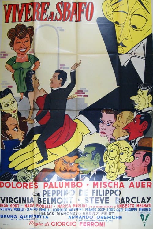 Afiche de Vivere a sbafo