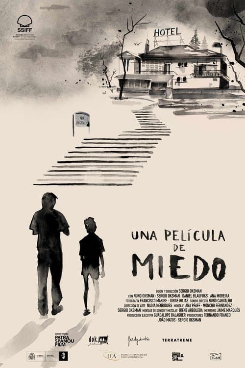 Afiche de Una película de miedo