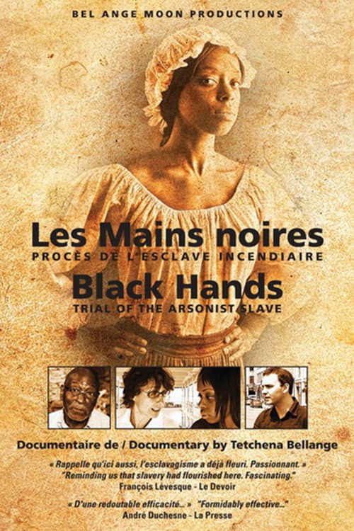 Afiche de Les Mains Noires – Procès de l'Esclave Incendiaire