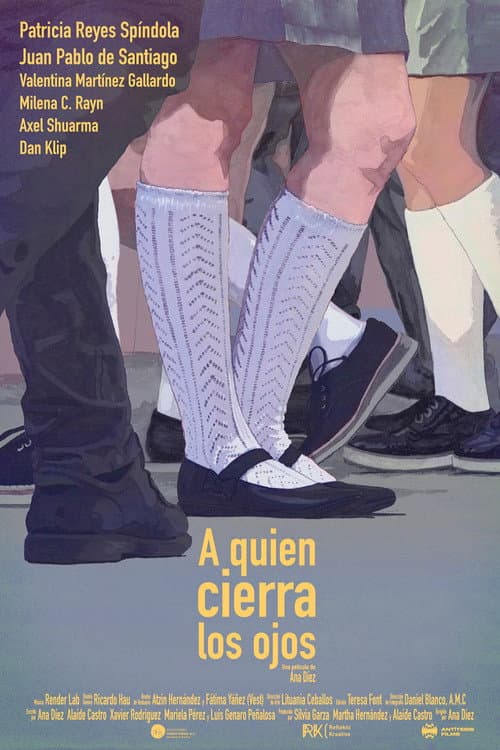 Afiche de A quien cierra los ojos