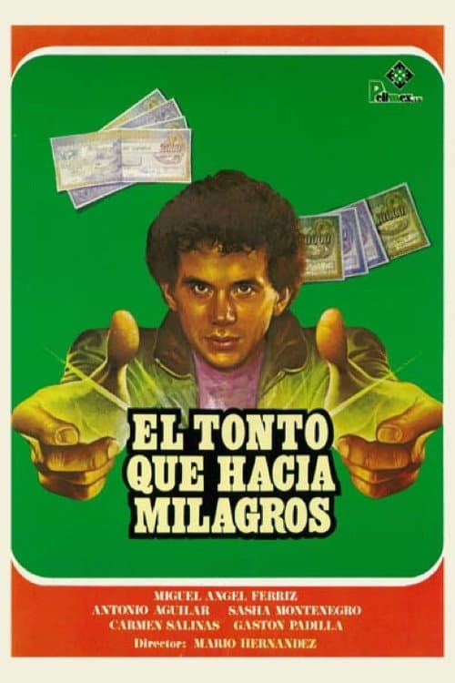 Afiche de El tonto que hacía milagros